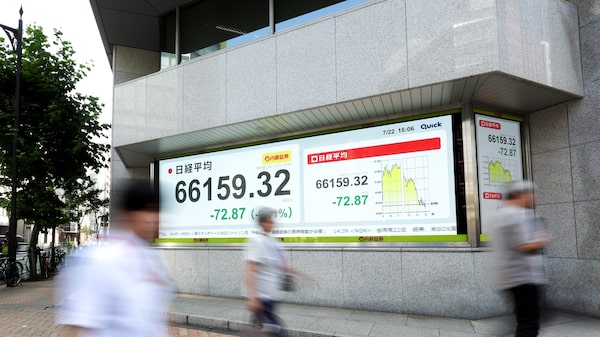 Bolsas asiáticas extienden pérdidas entre dudas sobre la IA y el petróleo sobre US$100 Bolsas asiáticas extienden pérdidas entre dudas sobre la IA y el petróleo sobre US$100