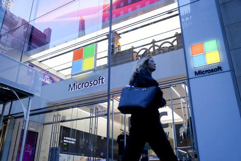 Una tienda de Microsoft en Nueva York. Fotógrafo: Michael Nagle/Bloomberg. Una tienda de Microsoft en Nueva York. Fotógrafo: Michael Nagle/Bloomberg.