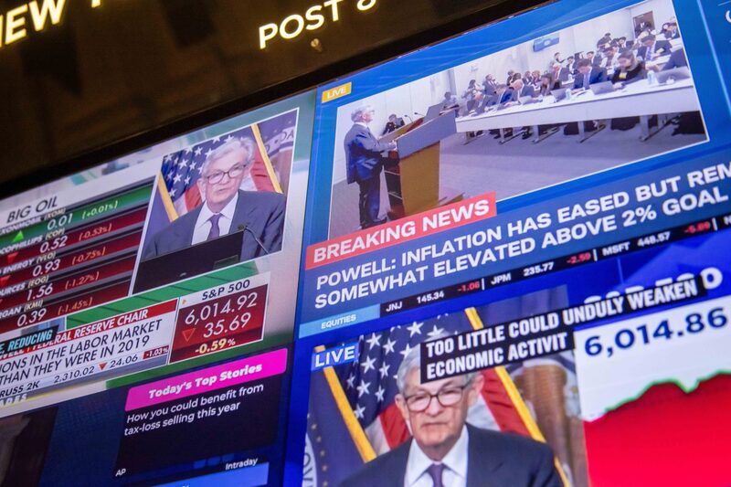 Índice teve a pior semana em mais de três meses após mudança de tom do banco central dos EUA Índice teve a pior semana em mais de três meses após mudança de tom do banco central dos EUA