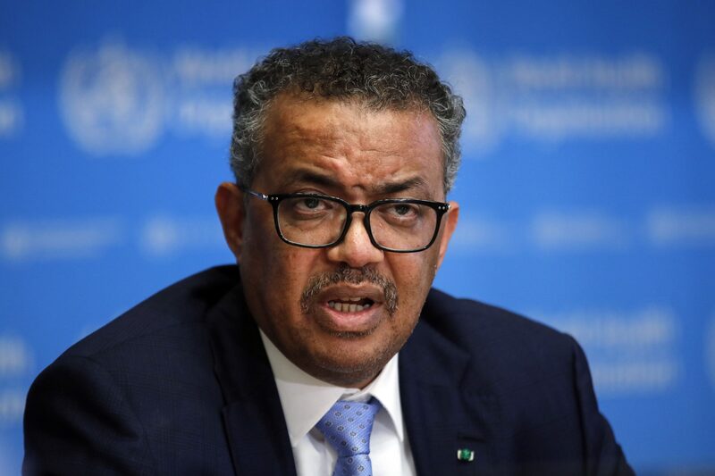 Tedros Adhanom, director de la OMS Tedros Adhanom, director de la OMS