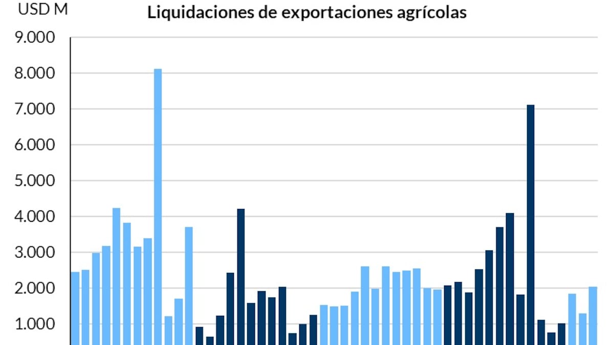 Ingreso de dólares del agro argentino se normaliza a la espera de un salto por la cosecha gruesa