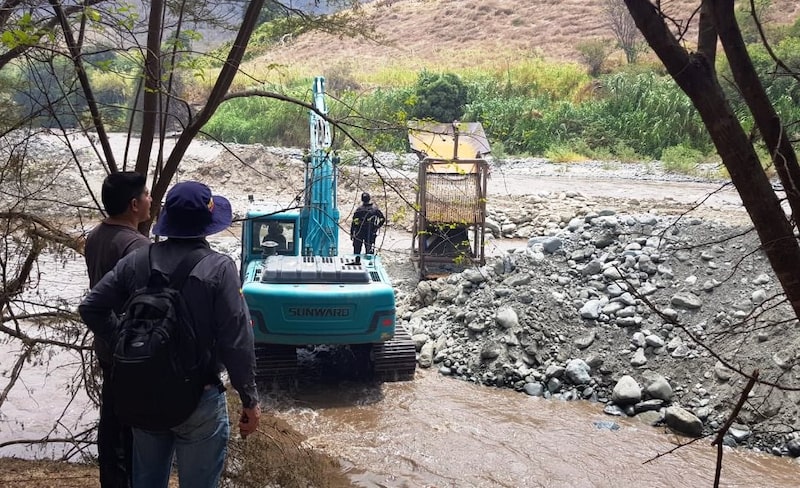 Foto referencial de un operativobinacional ejecutado en la zona de Macará en 2019. Foto referencial de un operativobinacional ejecutado en la zona de Macará en 2019.