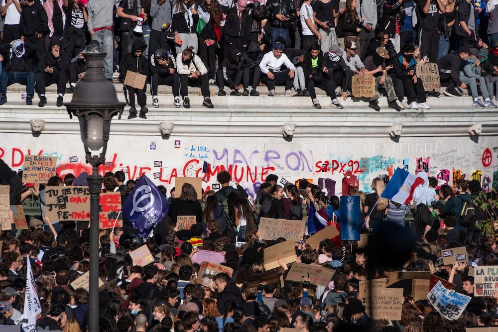 Protestos na França: estão previstas mais manifestações para 5 de novembro. (Foto: Antoine Martin/Bloomberg) Protestos na França: estão previstas mais manifestações para 5 de novembro. (Foto: Antoine Martin/Bloomberg)