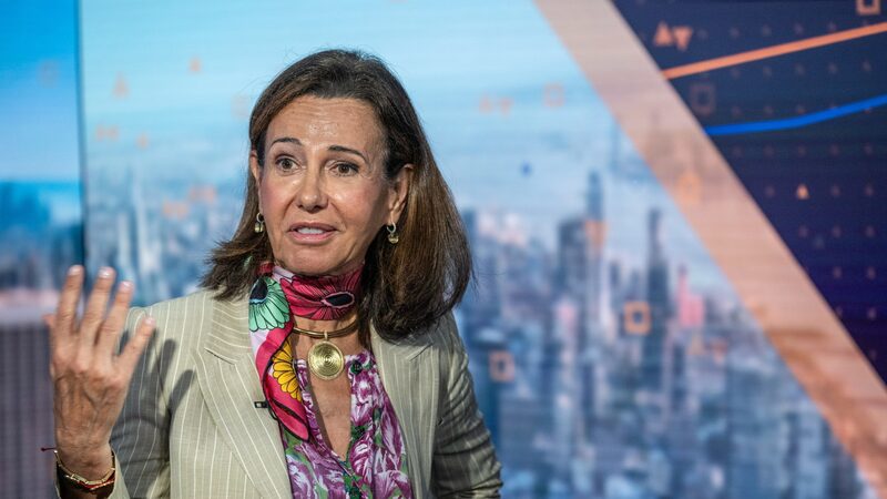 Para Ana Botín, do Santander, cordialidade é a chave para M&As na Europa Para Ana Botín, do Santander, cordialidade é a chave para M&As na Europa