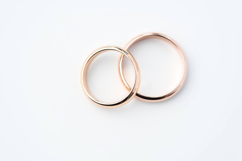 Ilustración de anillos de boda. Ilustración de anillos de boda.