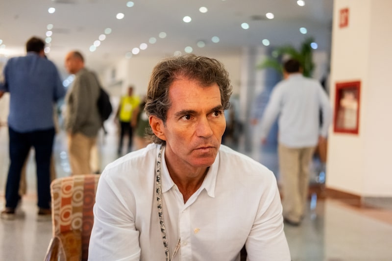 Raúl Martínez-Ostos, presidente y director ejecutivo para México y América Latina de Barclays Bank México, durante la convención de la Asociación de Bancos Mexicanos (ABM) en Acapulco, estado de Guerrero, México, el jueves 19 de abril de 2024. Fotógrafo: Fred Ramos/Bloomberg Raúl Martínez-Ostos, presidente y director ejecutivo para México y América Latina de Barclays Bank México, durante la convención de la Asociación de Bancos Mexicanos (ABM) en Acapulco, estado de Guerrero, México, el jueves 19 de abril de 2024. Fotógrafo: Fred Ramos/Bloomberg