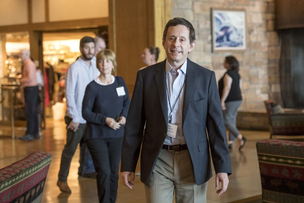 Jose De Gregorio, professor of economics at the Universidad de Chile, arrives for a dinner during the Jackson Hole economic symposium, sponsored by the Federal Reserve Bank of Kansas City, in Moran, Wyoming, U.S., on Thursday, Aug. 24, 2017. Jose De Gregorio, professor of economics at the Universidad de Chile, arrives for a dinner during the Jackson Hole economic symposium, sponsored by the Federal Reserve Bank of Kansas City, in Moran, Wyoming, U.S., on Thursday, Aug. 24, 2017.