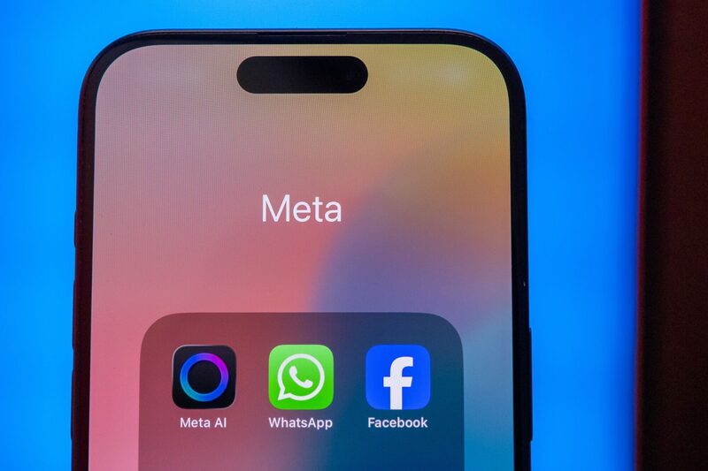 Iconos de aplicaciones de Meta Platforms Inc., incluyendo Meta AI, WhatsApp y Facebook. Iconos de aplicaciones de Meta Platforms Inc., incluyendo Meta AI, WhatsApp y Facebook.