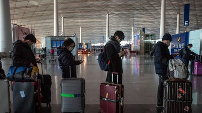 Espanha exige teste de covid ou vacinação completa a passageiros da China Espanha exige teste de covid ou vacinação completa a passageiros da China