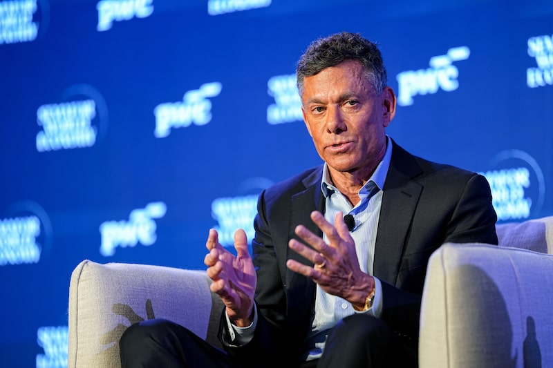 Strauss Zelnick, presidente y director ejecutivo de Take-Two Interactive Software Inc., en un evento en Washington, el jueves 16 de abril de 2026. Strauss Zelnick, presidente y director ejecutivo de Take-Two Interactive Software Inc., en un evento en Washington, el jueves 16 de abril de 2026.