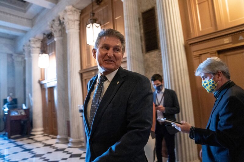El senador demócrata Joe Manchin El senador demócrata Joe Manchin