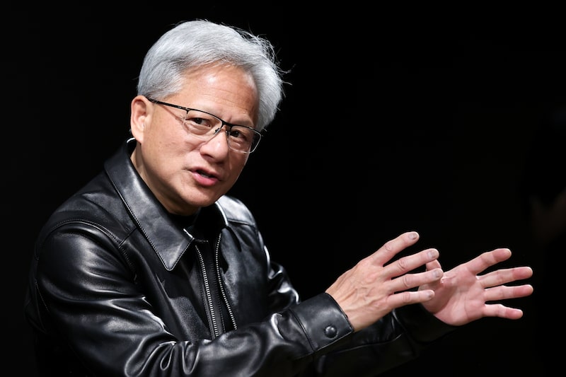 Jensen Huang, CEO de Nvidia. Fotógrafo: Kiyoshi Ota/Bloomberg. Jensen Huang, CEO de Nvidia. Fotógrafo: Kiyoshi Ota/Bloomberg.
