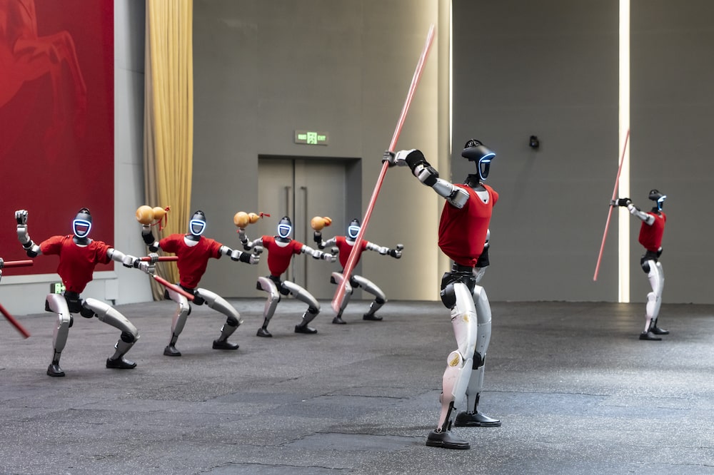 Humanoid Robots at the Unitree Robotics Headquarters Humanoid Robots at the Unitree Robotics Headquarters