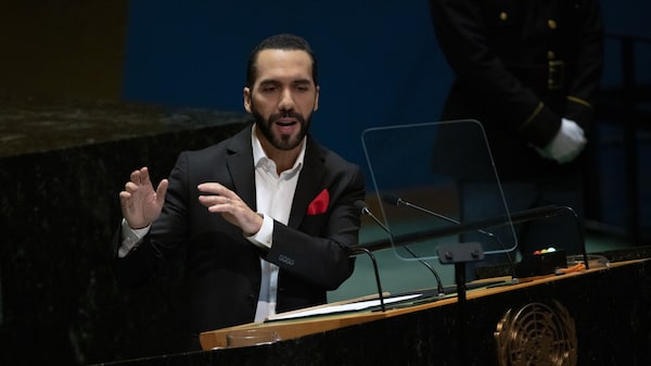 Bukele responde a críticos de la dura política de seguridad en El Salvador Bukele responde a críticos de la dura política de seguridad en El Salvador