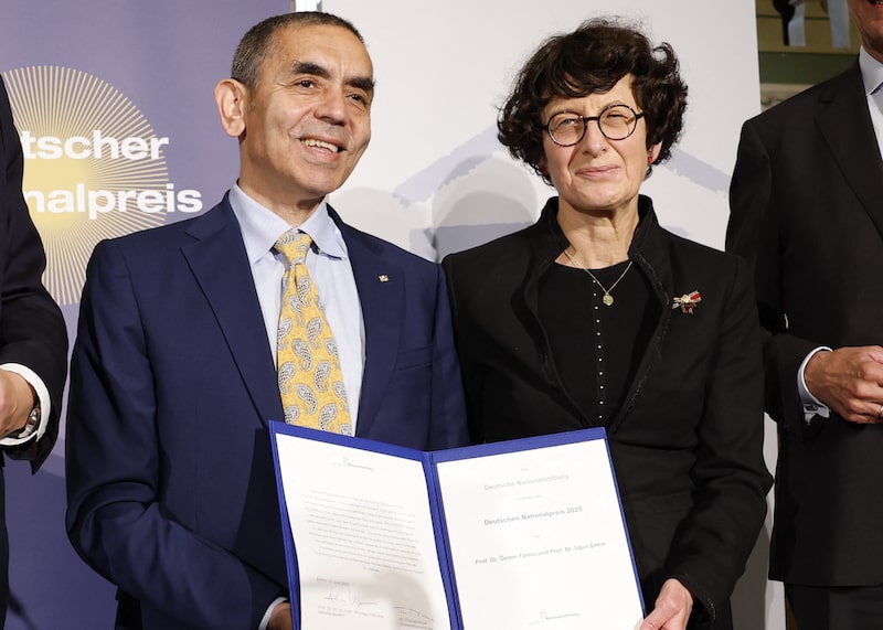 Ugur Sahin e Özlem Türeci Ugur Sahin e Özlem Türeci