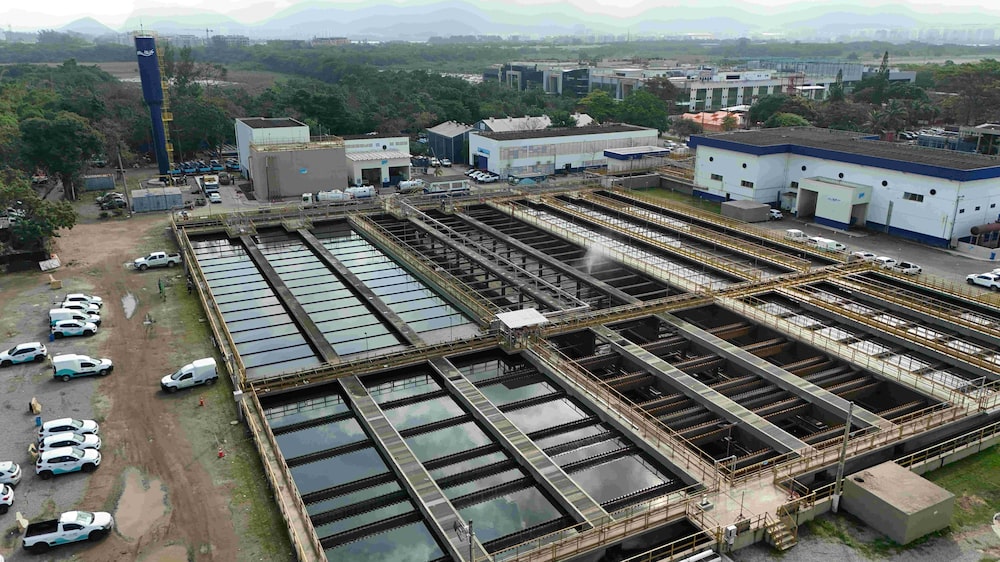 estação tratamento saneamento Iguá estação tratamento saneamento Iguá