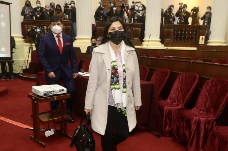 La hermana de la primera dama había declarado ante la Comisión de Fiscalización del Congreso tras las acusaciones. La hermana de la primera dama había declarado ante la Comisión de Fiscalización del Congreso tras las acusaciones.