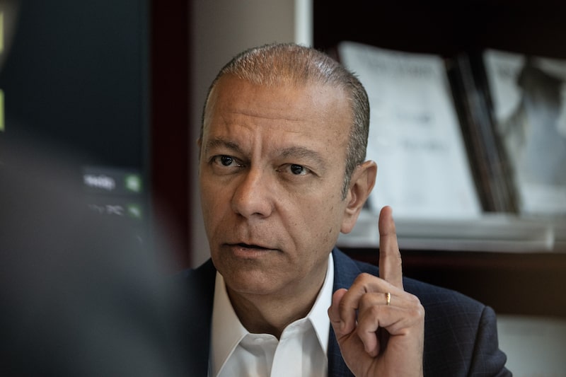 Marcelo Noronha tem promovido mudanças no Bradesco, da alta cúpula à ponta de distribuição, com o fechamento de mil agências. (Foto: Bloomberg) Marcelo Noronha tem promovido mudanças no Bradesco, da alta cúpula à ponta de distribuição, com o fechamento de mil agências. (Foto: Bloomberg)