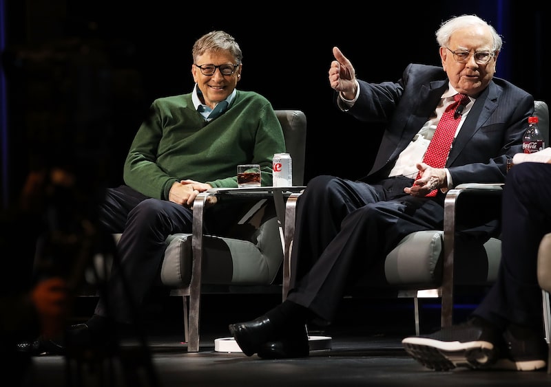 Bill Gates And Warren Buffett Speak At Columbia University Bill Gates And Warren Buffett Speak At Columbia University