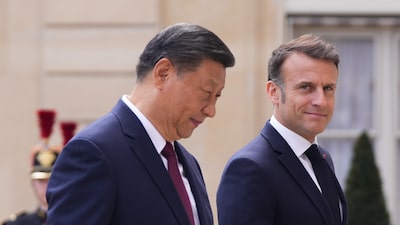 Macron presionará a Xi para evitar aranceles a las exportaciones lácteas francesas a China Macron presionará a Xi para evitar aranceles a las exportaciones lácteas francesas a China