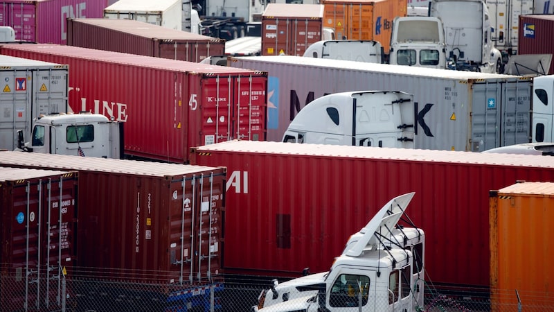 The Port of Los Angeles. The Port of Los Angeles.
