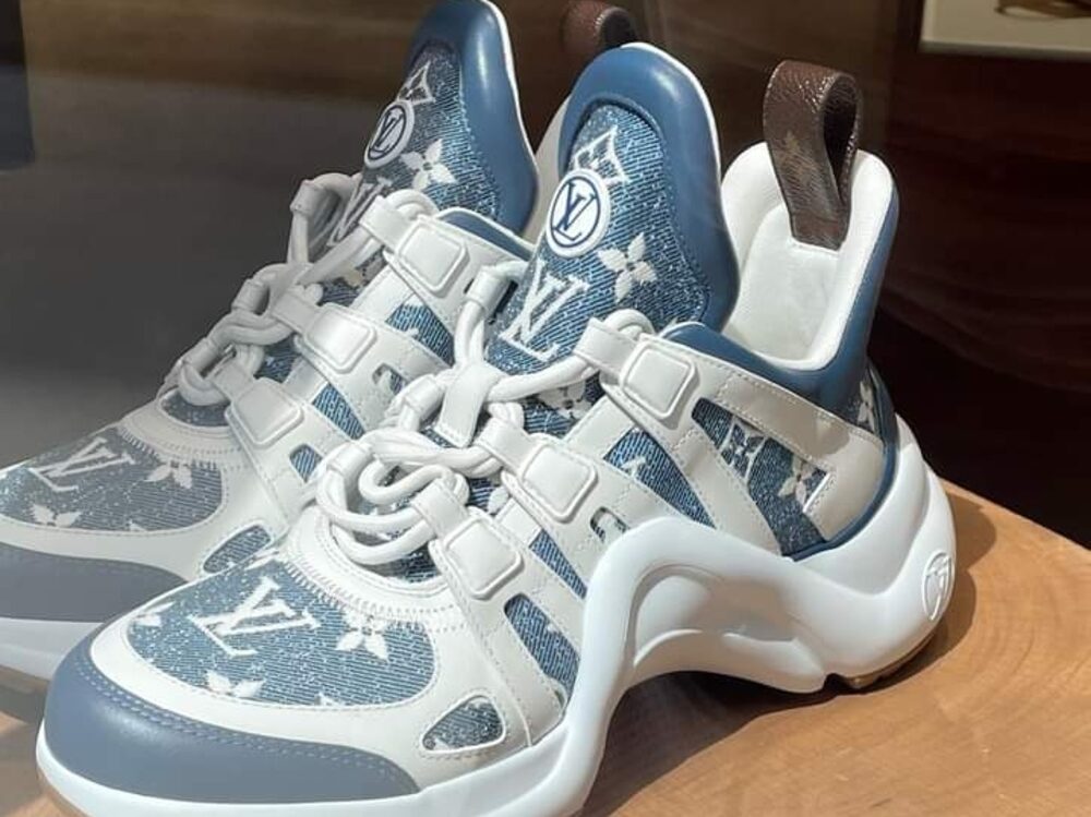 Tênis da Louis Vuitton Tênis da Louis Vuitton