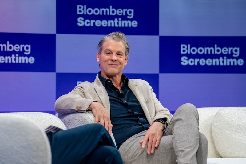 Greg Peters, co-chief executive officer of Netflix Inc., during the Bloomberg Screentime event in Los Angeles, California, US, on Wednesday, Oct. 8, 2025. Screentime gathers the moguls, celebrities, and entrepreneurs defining the next phase of pop culture to discuss and debate the future of Hollywood studios, the boom in sports and live music and the impact of AI on the creative industries. Photographer: Kyle Grillot/Bloomberg Greg Peters, co-chief executive officer of Netflix Inc., during the Bloomberg Screentime event in Los Angeles, California, US, on Wednesday, Oct. 8, 2025. Screentime gathers the moguls, celebrities, and entrepreneurs defining the next phase of pop culture to discuss and debate the future of Hollywood studios, the boom in sports and live music and the impact of AI on the creative industries. Photographer: Kyle Grillot/Bloomberg