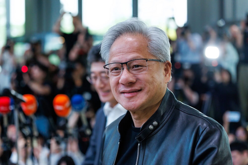 Jensen Huang, CEO de Nvidia. Jensen Huang, CEO de Nvidia.