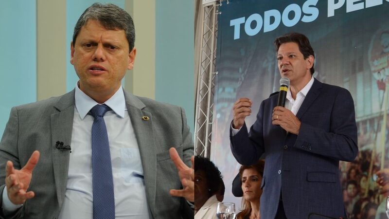 Disputa no segundo turno ao governo de São Paulo Disputa no segundo turno ao governo de São Paulo