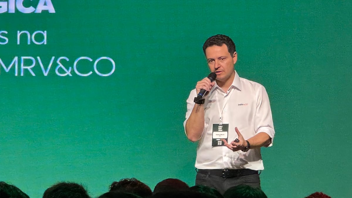 Rafael Menin, co-CEO da MRV&Co, no MRV Day em março de 2026