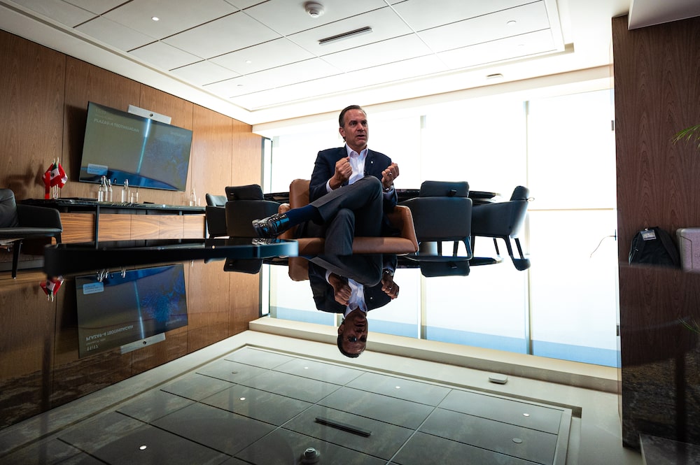 Pablo Elek, CEO de Scotiabank México, durante una entrevista en las oficinas del banco en Ciudad de México. Pablo Elek, CEO de Scotiabank México, durante una entrevista en las oficinas del banco en Ciudad de México.