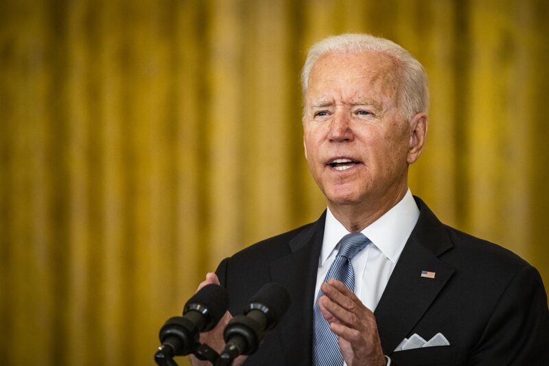 El presidente de los Estados Unidos, Joe Biden El presidente de los Estados Unidos, Joe Biden