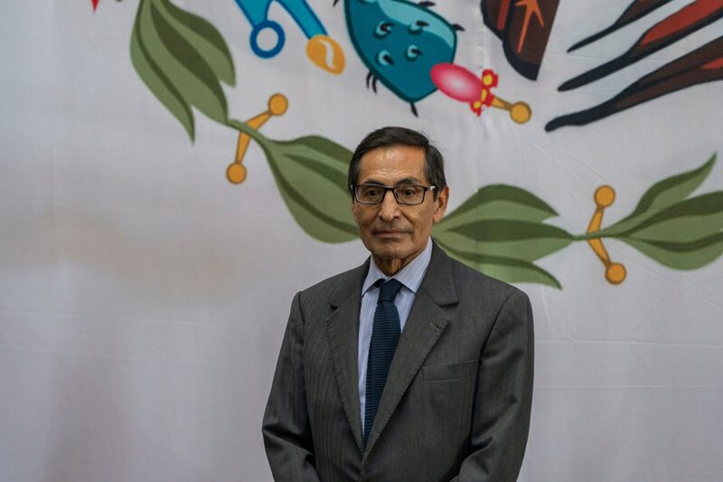 Rogelio Ramirez de la O, Mexico's finance secretary, during the US And Mexico High-Level Economic Dialogue (HLED) in Mexico City, Mexico, on Monday, Sept. 12, 2022. The HLED is a strategic and flexible diplomatic platform for the United States and Mexico to advance shared economic, commercial, and social priorities. Photographer: Alejandro Cegarra/Bloomberg Rogelio Ramirez de la O, Mexico's finance secretary, during the US And Mexico High-Level Economic Dialogue (HLED) in Mexico City, Mexico, on Monday, Sept. 12, 2022. The HLED is a strategic and flexible diplomatic platform for the United States and Mexico to advance shared economic, commercial, and social priorities. Photographer: Alejandro Cegarra/Bloomberg