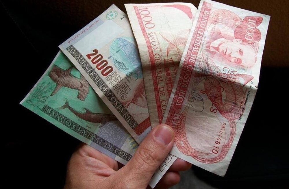 Colones costarricenses. Colones costarricenses.