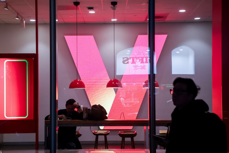 A Verizon store in New York. A Verizon store in New York.