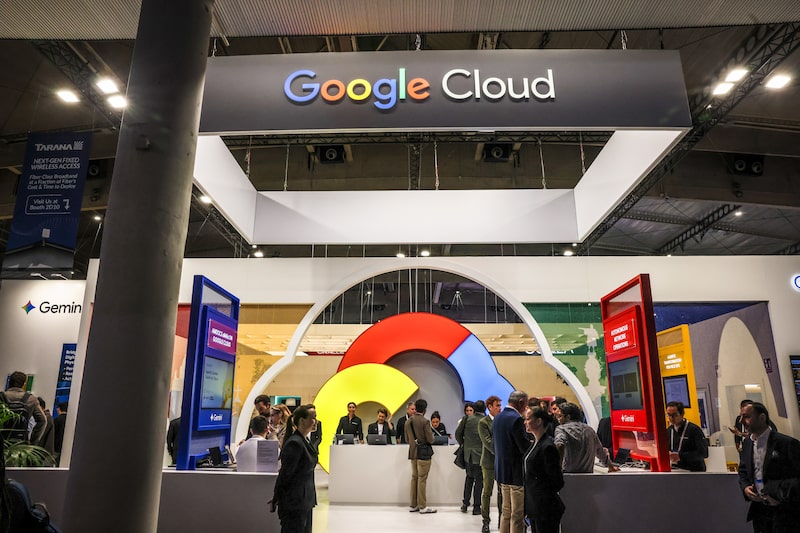 The Google Cloud pavilion at MWC Barcelona 2026. The Google Cloud pavilion at MWC Barcelona 2026.
