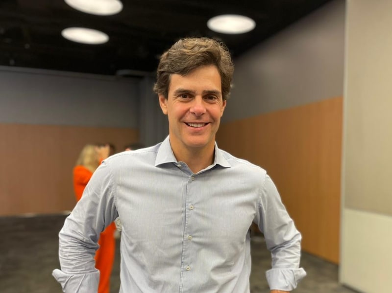 Guilherme Benchimol, fundador da XP, em anuncio de fusão entre Arezzo e Grupo Soma Guilherme Benchimol, fundador da XP, em anuncio de fusão entre Arezzo e Grupo Soma