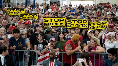 El rechazo a los centros de datos de IA entra en la disputa electoral de EE.UU. y alerta a Wall Street El rechazo a los centros de datos de IA entra en la disputa electoral de EE.UU. y alerta a Wall Street