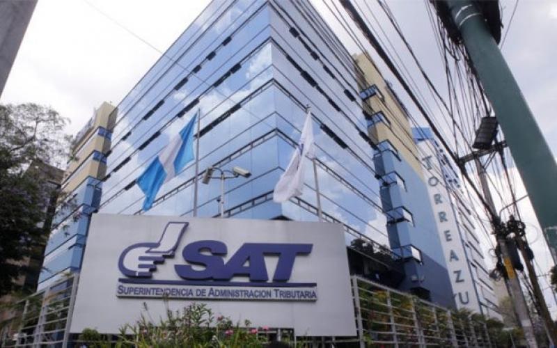 Edificio SAT sede central, Guatemala. Edificio SAT sede central, Guatemala.