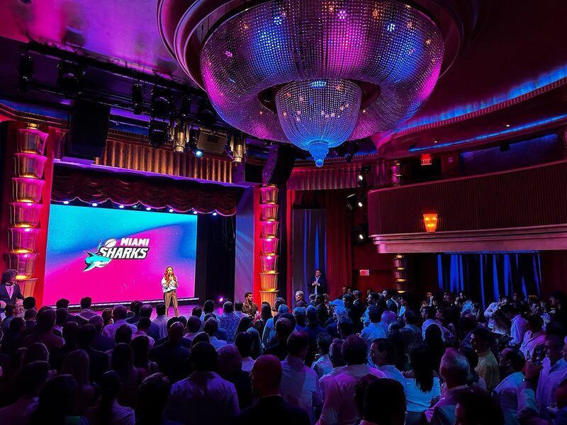 Miami Sharks launch. Miami Sharks launch.