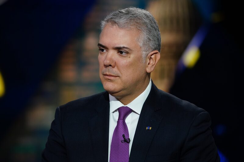 Iván Duque, presidente de Colombia. Iván Duque, presidente de Colombia.