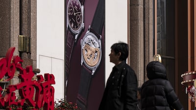 Vendas de relógios suíços voltam a crescer com impulso da China, apesar de queda nos EUA Vendas de relógios suíços voltam a crescer com impulso da China, apesar de queda nos EUA