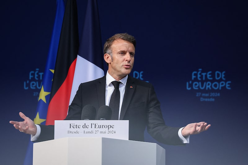Macron pide tregua política y dice que franceses necesitan un descanso por los Juegos Olímpicos Macron pide tregua política y dice que franceses necesitan un descanso por los Juegos Olímpicos