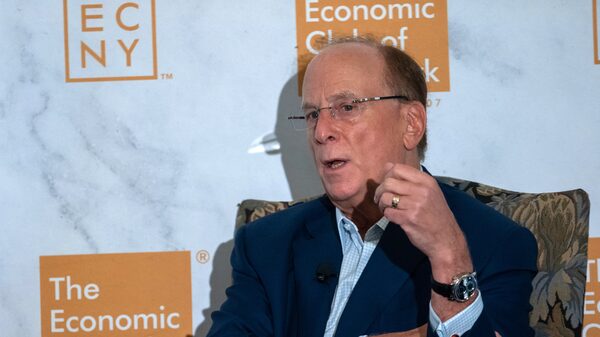 Maioria dos CEOs avalia que os EUA já estão em recessão, diz Larry Fink  Maioria dos CEOs avalia que os EUA já estão em recessão, diz Larry Fink