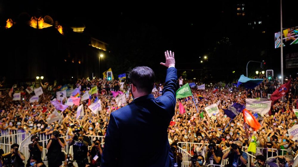 Foto: Cortesía del comando de campaña de Gabriel Boric Foto: Cortesía del comando de campaña de Gabriel Boric