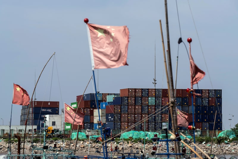 Yangshan Deepwater Port in Shanghai as Europe on Alert for Cheap Chinese Imports Yangshan Deepwater Port in Shanghai as Europe on Alert for Cheap Chinese Imports