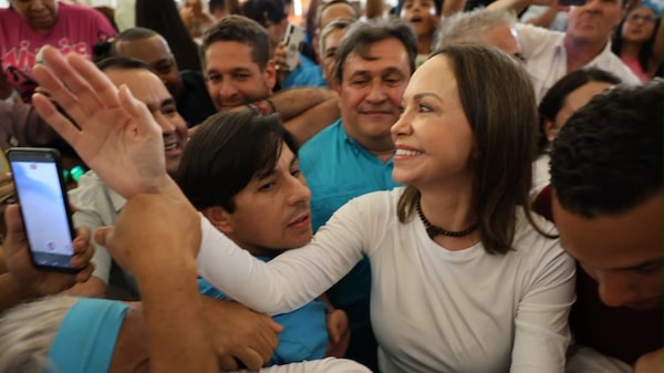 María Corina Machado se encuentra en Venezuela tras meses de exilio María Corina Machado se encuentra en Venezuela tras meses de exilio