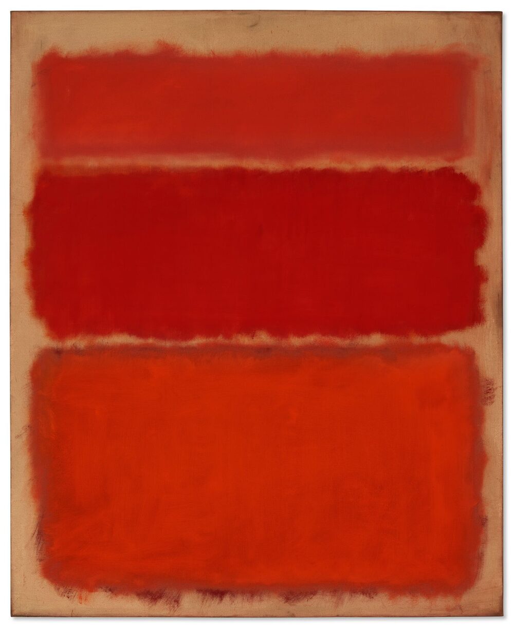 Untitled (Shades of Red), 1961, by Mark Rothko. Untitled (Shades of Red), 1961, by Mark Rothko.