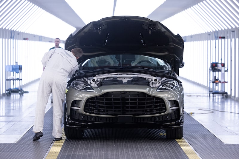 Inside Aston Martin Lagonda Global Holdings Plc's DBX Sport Utility Vehicle Manufacturing Plant Inside Aston Martin Lagonda Global Holdings Plc's DBX Sport Utility Vehicle Manufacturing Plant