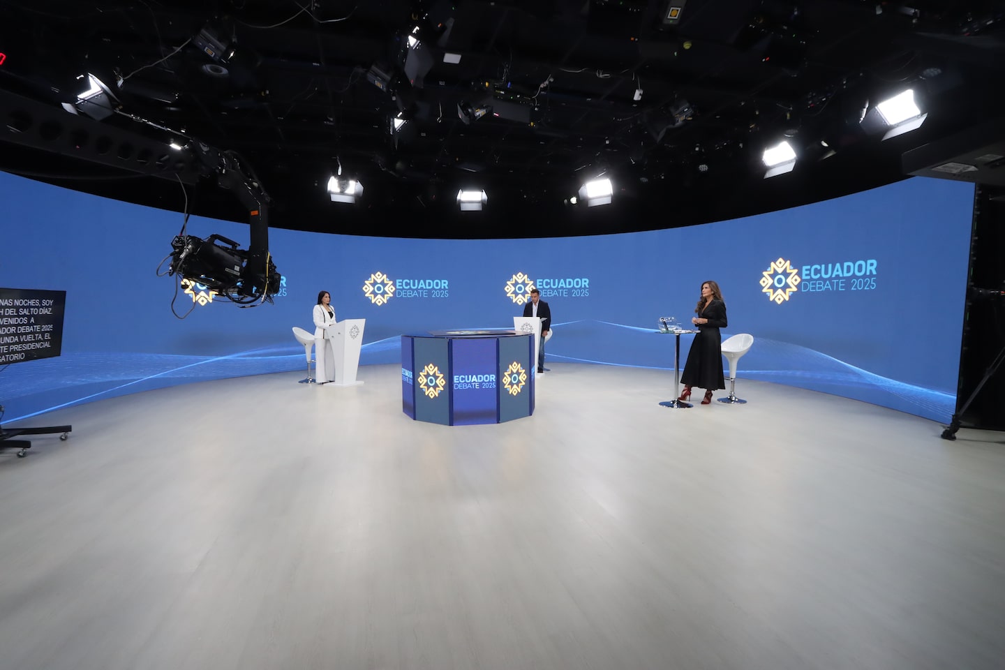 Segundo debate presidencial Ecuador 2025. Segundo debate presidencial Ecuador 2025.